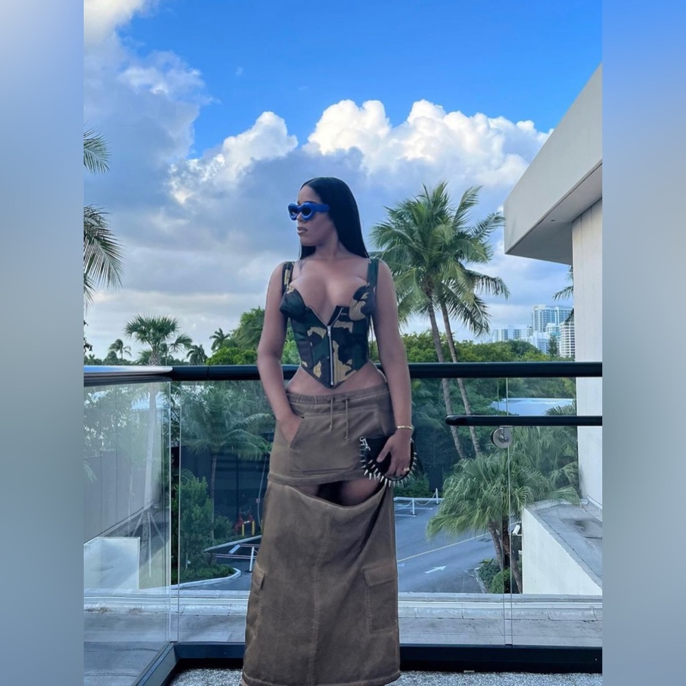 MULTI-WAY CARGO SKIRT